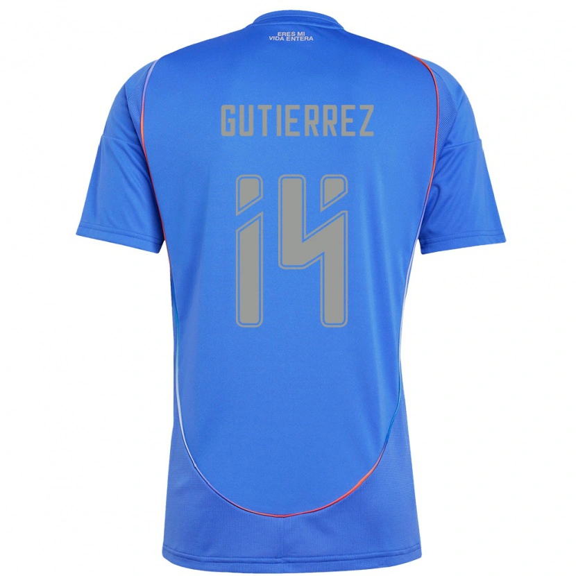 Danxen Kvinnor Ana Gutiérrez #14 Himmelsblå Hemmatröja Matchtröjor 2025/26 Tröjor T-Tröja