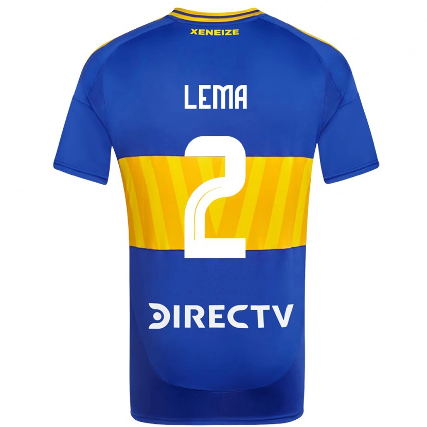 Danxen Kvinnor Cristian Lema #2 Kungsblå Gul Hemmatröja Matchtröjor 2025/26 Tröjor T-Tröja