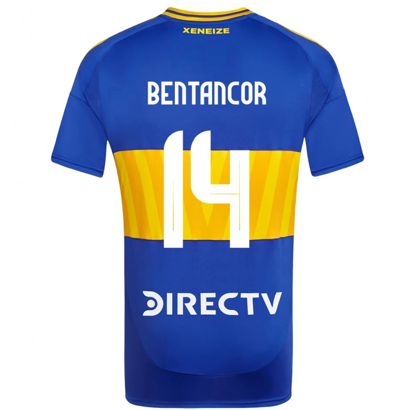 Danxen Kvinnor Thomás Bentancor #14 Kungsblå Gul Hemmatröja Matchtröjor 2025/26 Tröjor T-Tröja