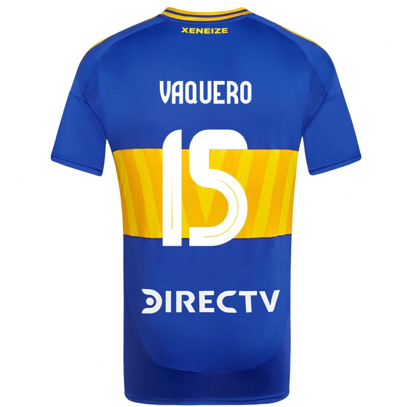 Danxen Kvinnor Ivan Vaquero #15 Kungsblå Gul Hemmatröja Matchtröjor 2025/26 Tröjor T-Tröja