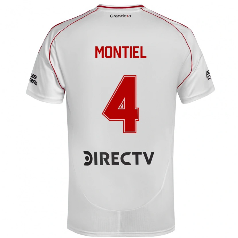 Danxen Kvinnor Gonzalo Montiel #4 Vinröd Magenta Hemmatröja Matchtröjor 2025/26 Tröjor T-Tröja