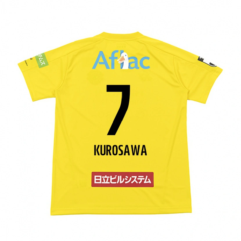 Danxen Kvinnor Shido Kurosawa #7 Svart Gul Hemmatröja Matchtröjor 2025/26 Tröjor T-Tröja