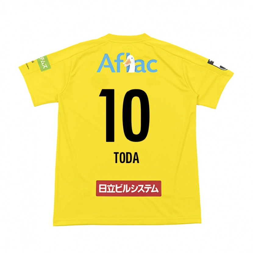 Danxen Kvinnor Masato Toda #10 Svart Gul Hemmatröja Matchtröjor 2025/26 Tröjor T-Tröja