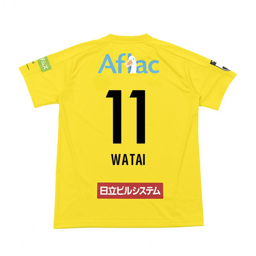Danxen Kvinnor Masaki Watai #11 Svart Gul Hemmatröja Matchtröjor 2025/26 Tröjor T-Tröja