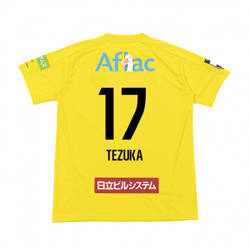 Danxen Kvinnor Kohei Tezuka #17 Svart Gul Hemmatröja Matchtröjor 2025/26 Tröjor T-Tröja