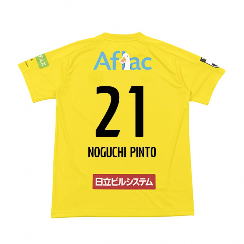Danxen Kvinnor Amato Noguchi Pinto #21 Svart Gul Hemmatröja Matchtröjor 2025/26 Tröjor T-Tröja