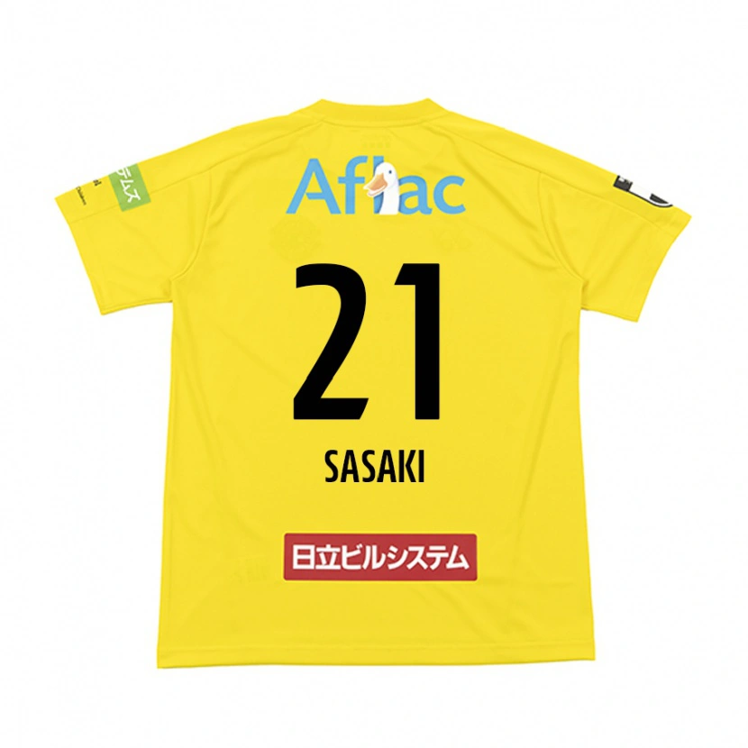 Danxen Kvinnor Masato Sasaki #21 Svart Gul Hemmatröja Matchtröjor 2025/26 Tröjor T-Tröja