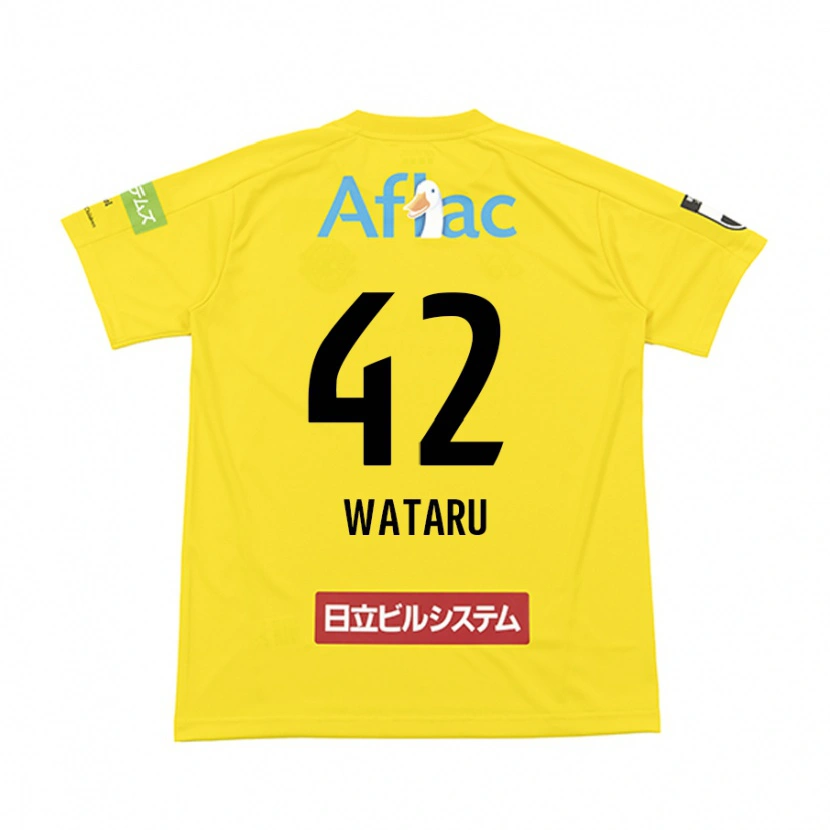 Danxen Kvinnor Wataru Harada #42 Svart Gul Hemmatröja Matchtröjor 2025/26 Tröjor T-Tröja