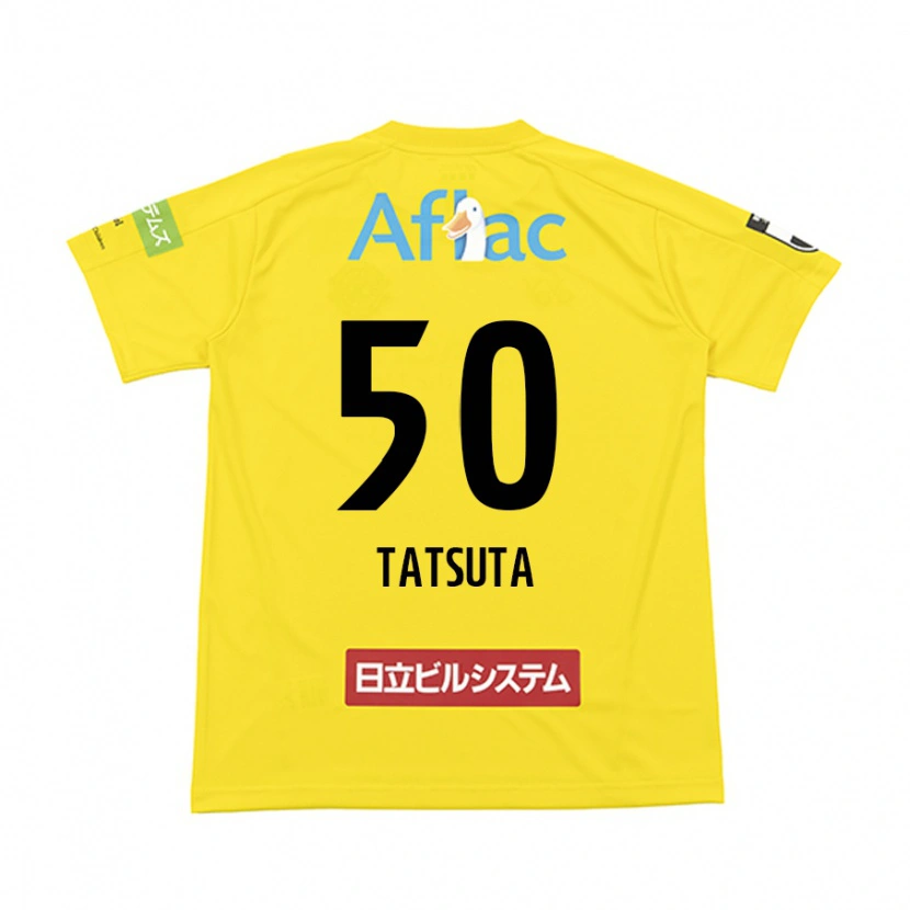 Danxen Kvinnor Yugo Tatsuta #50 Svart Gul Hemmatröja Matchtröjor 2025/26 Tröjor T-Tröja