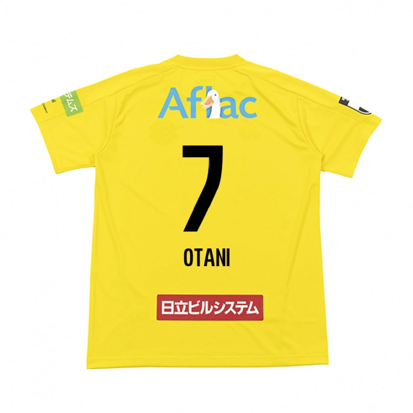 Danxen Kvinnor Hidekazu Otani #7 Svart Gul Hemmatröja Matchtröjor 2025/26 Tröjor T-Tröja