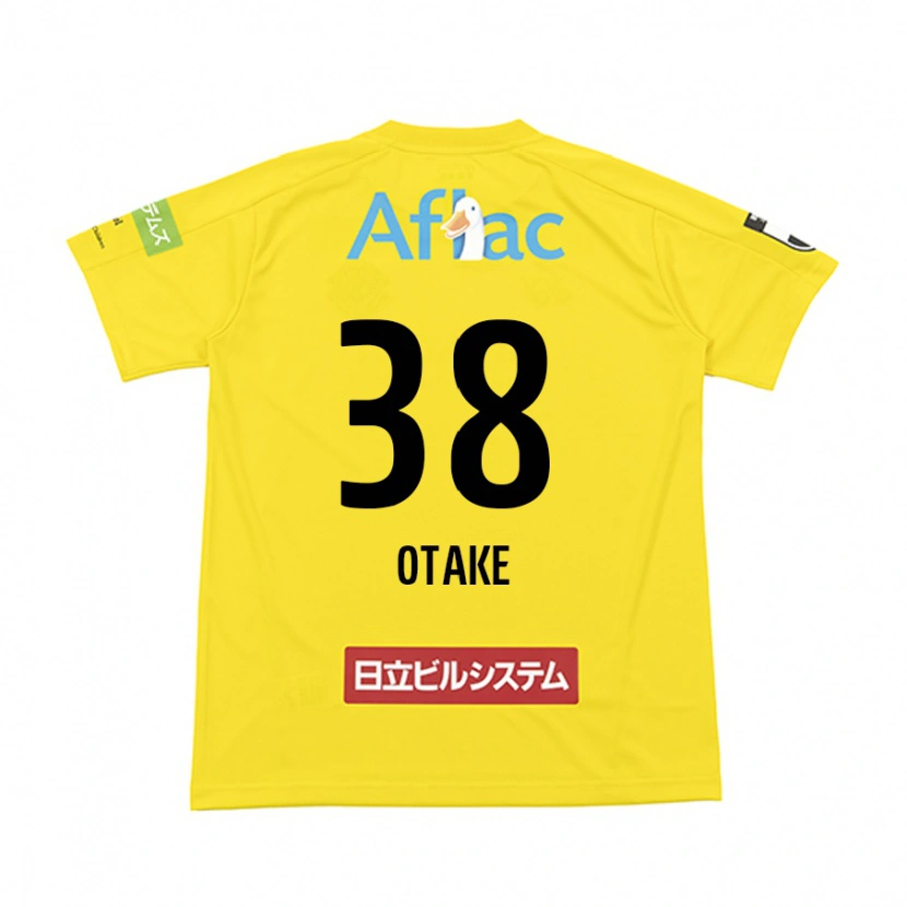 Danxen Kvinnor Takuma Otake #38 Svart Gul Hemmatröja Matchtröjor 2025/26 Tröjor T-Tröja