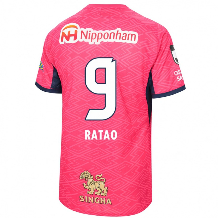 Danxen Kvinnor Rafael Ratão #9 Sakura Rosa Vit Hemmatröja Matchtröjor 2025/26 Tröjor T-Tröja