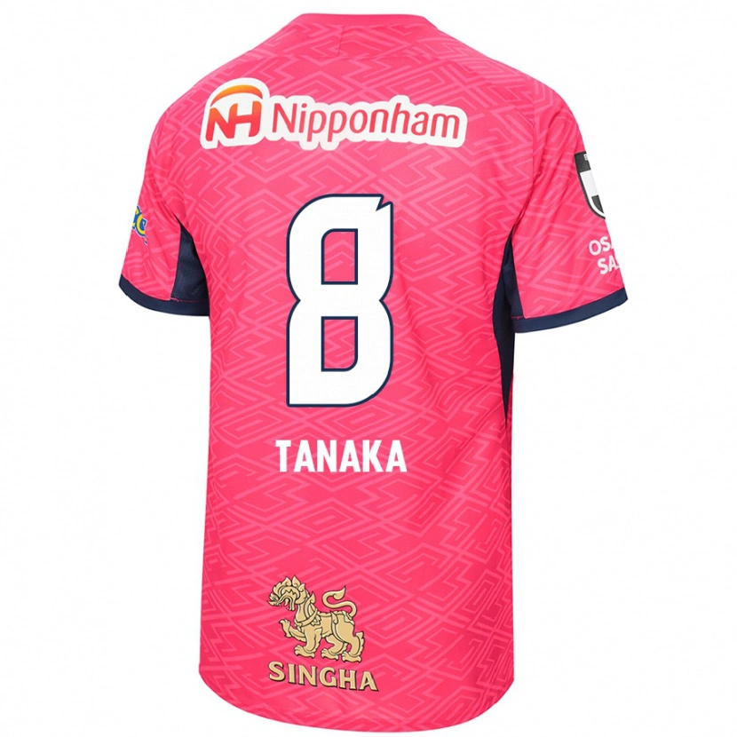 Danxen Kvinnor Tomoko Tanaka #8 Sakura Rosa Vit Hemmatröja Matchtröjor 2025/26 Tröjor T-Tröja