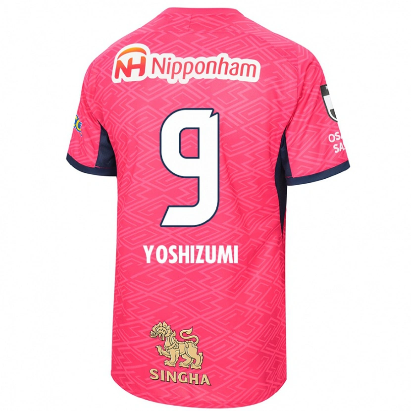 Danxen Kvinnor Warai Yoshizumi #9 Sakura Rosa Vit Hemmatröja Matchtröjor 2025/26 Tröjor T-Tröja