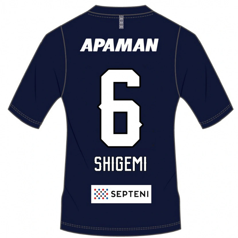 Danxen Kvinnor Masato Shigemi #6 Kungsblå Vit Hemmatröja Matchtröjor 2025/26 Tröjor T-Tröja