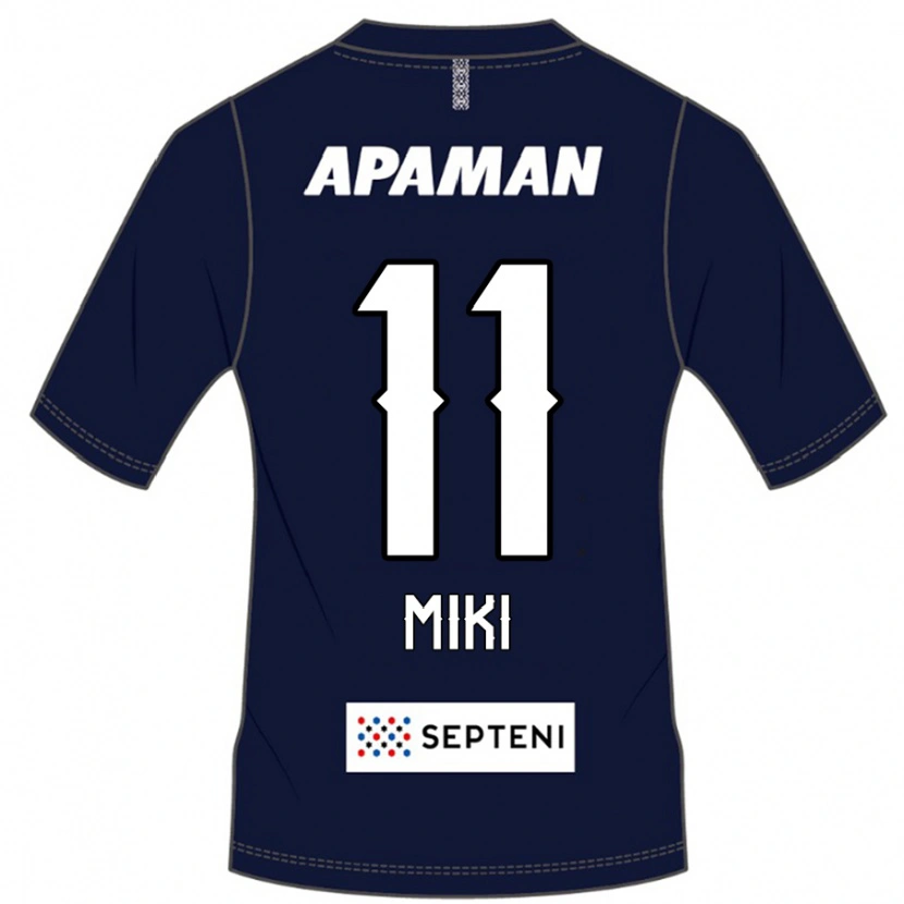 Danxen Kvinnor Tomoya Miki #11 Kungsblå Vit Hemmatröja Matchtröjor 2025/26 Tröjor T-Tröja