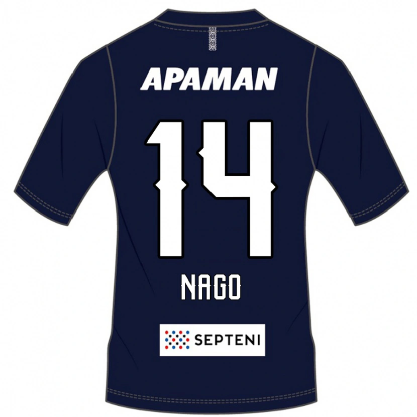 Danxen Kvinnor Shintaro Nago #14 Kungsblå Vit Hemmatröja Matchtröjor 2025/26 Tröjor T-Tröja