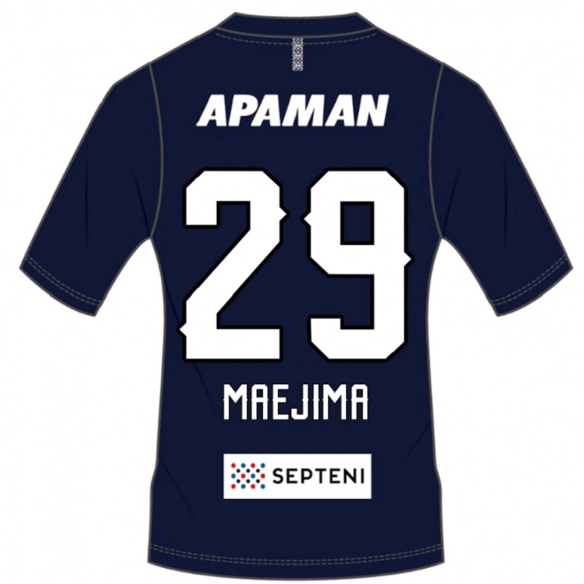 Danxen Kvinnor Yota Maejima #29 Kungsblå Vit Hemmatröja Matchtröjor 2025/26 Tröjor T-Tröja