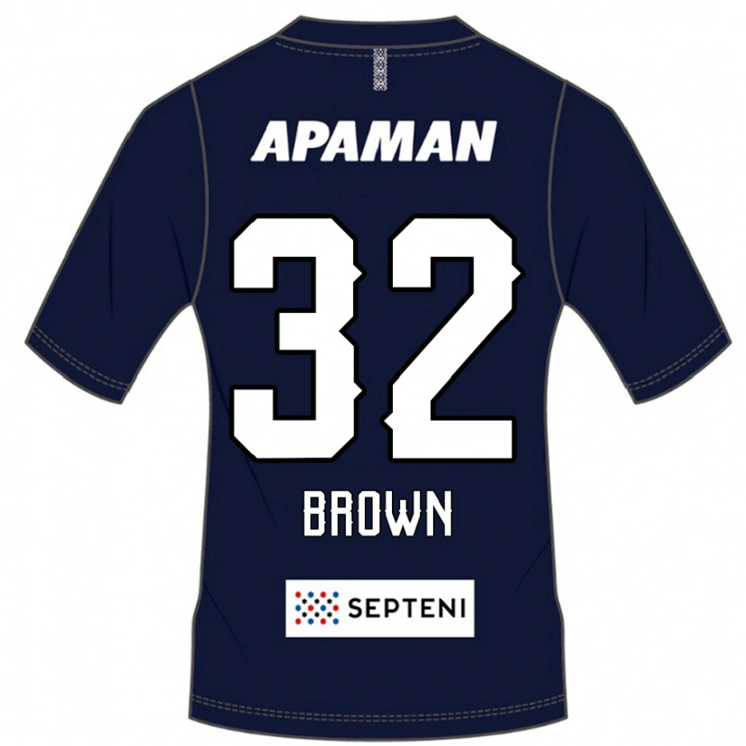 Danxen Kvinnor Abdul Hanan Sani Brown #32 Kungsblå Vit Hemmatröja Matchtröjor 2025/26 Tröjor T-Tröja