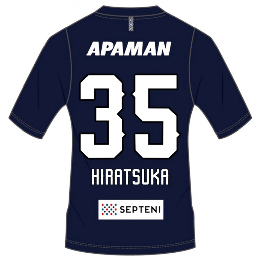 Danxen Kvinnor Yuto Hiratsuka #35 Kungsblå Vit Hemmatröja Matchtröjor 2025/26 Tröjor T-Tröja