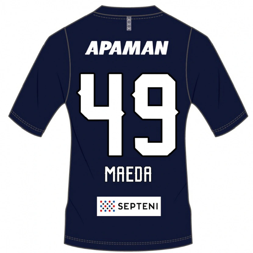 Danxen Kvinnor Ichika Maeda #49 Kungsblå Vit Hemmatröja Matchtröjor 2025/26 Tröjor T-Tröja