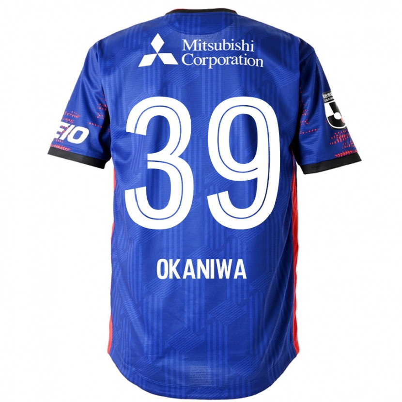 Danxen Kvinnor Shuto Okaniwa #39 Kungsblå Vit Hemmatröja Matchtröjor 2025/26 Tröjor T-Tröja