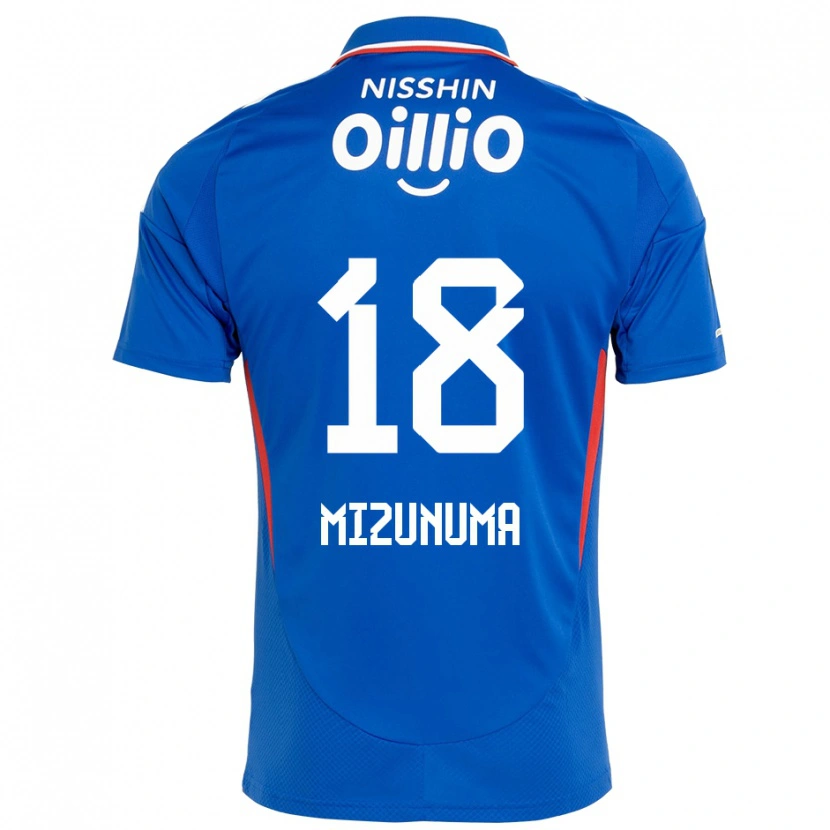 Danxen Kvinnor Kota Mizunuma #18 Kungsblå Vit Hemmatröja Matchtröjor 2025/26 Tröjor T-Tröja