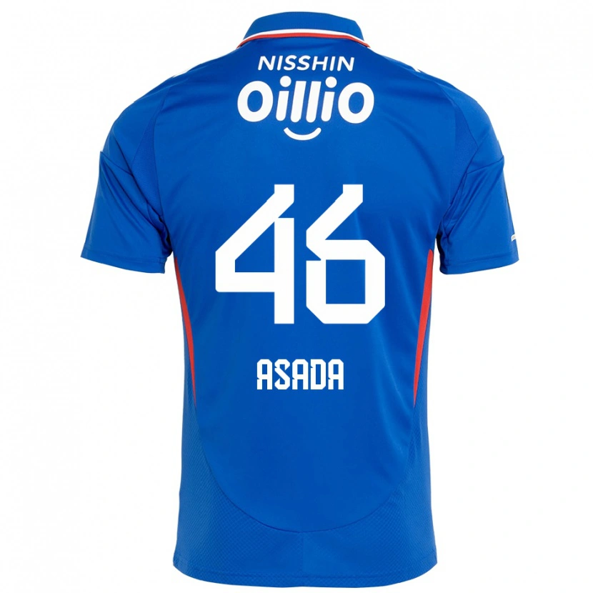 Danxen Kvinnor Hiroto Asada #46 Kungsblå Vit Hemmatröja Matchtröjor 2025/26 Tröjor T-Tröja