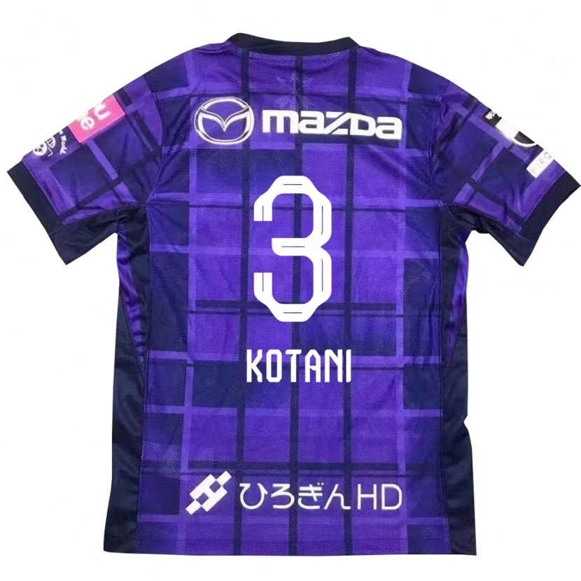 Danxen Kvinnor Fuga Kotani #3 Lila Orange Hemmatröja Matchtröjor 2025/26 Tröjor T-Tröja