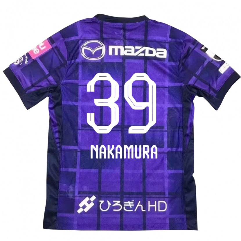 Danxen Kvinnor Sota Nakamura #39 Lila Orange Hemmatröja Matchtröjor 2025/26 Tröjor T-Tröja