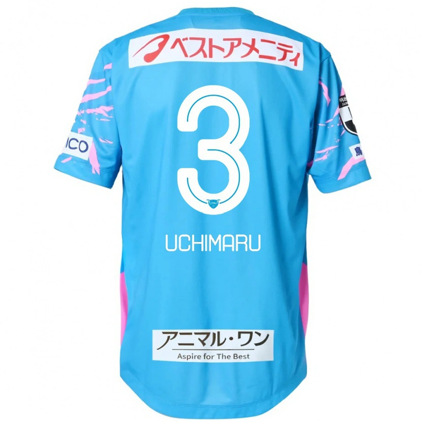 Danxen Kvinnor Kanta Uchimaru #3 Blå Rosa Hemmatröja Matchtröjor 2025/26 Tröjor T-Tröja