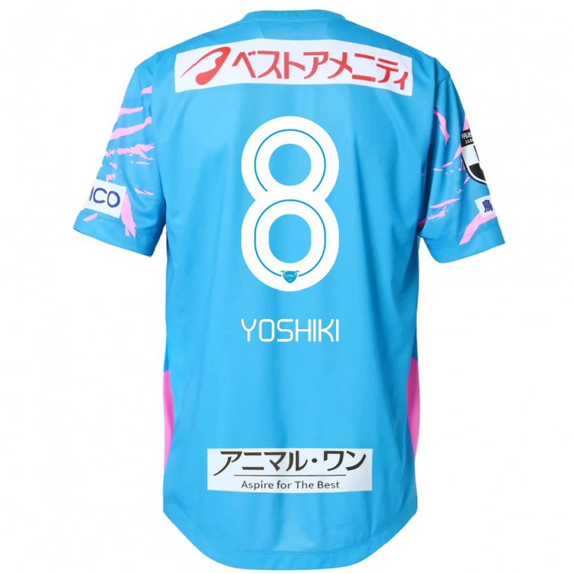 Danxen Kvinnor Yoshiki Narahara #8 Blå Rosa Hemmatröja Matchtröjor 2025/26 Tröjor T-Tröja