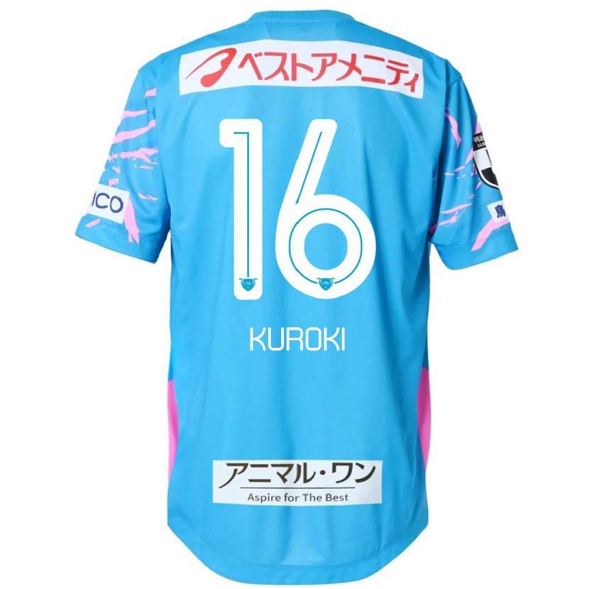 Danxen Kvinnor Yuya Kuroki #16 Blå Rosa Hemmatröja Matchtröjor 2025/26 Tröjor T-Tröja