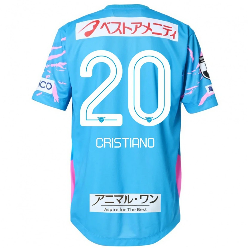 Danxen Kvinnor Cristiano #20 Blå Rosa Hemmatröja Matchtröjor 2025/26 Tröjor T-Tröja