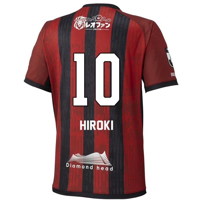 Danxen Kvinnor Hiroki Miyazawa #10 Röd Svart Hemmatröja Matchtröjor 2025/26 Tröjor T-Tröja