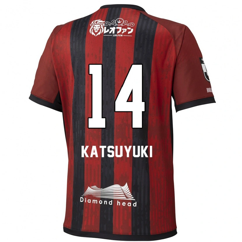 Danxen Kvinnor Katsuyuki Tanaka #14 Röd Svart Hemmatröja Matchtröjor 2025/26 Tröjor T-Tröja