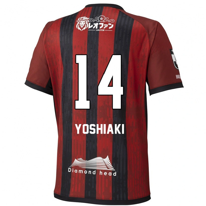 Danxen Kvinnor Yoshiaki Komai #14 Röd Svart Hemmatröja Matchtröjor 2025/26 Tröjor T-Tröja