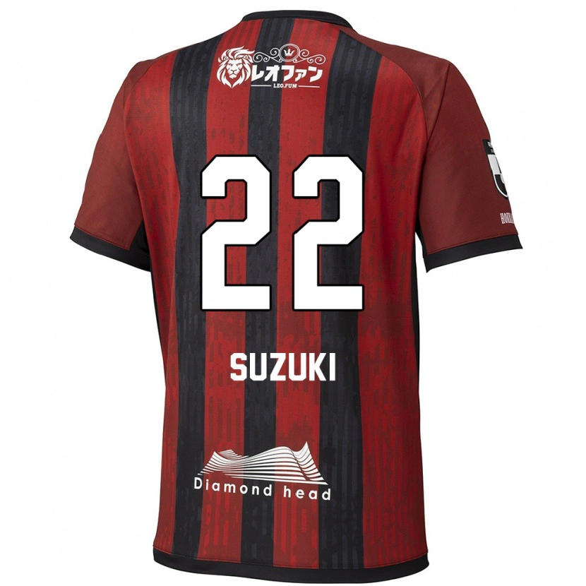 Danxen Kvinnor So Suzuki #22 Röd Svart Hemmatröja Matchtröjor 2025/26 Tröjor T-Tröja