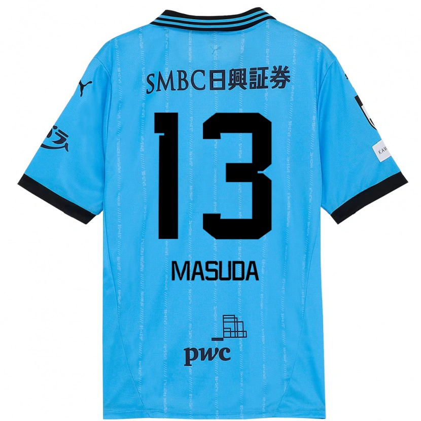 Danxen Kvinnor Hinata Masuda #13 Himmelsblå Svart Hemmatröja Matchtröjor 2025/26 Tröjor T-Tröja