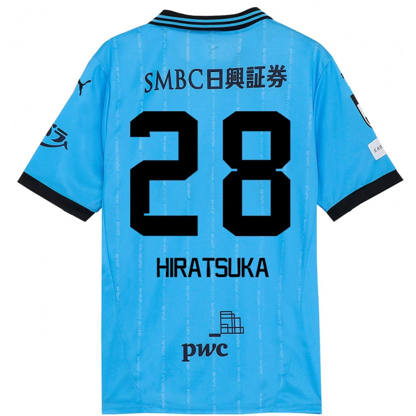 Danxen Kvinnor Hayato Hiratsuka #28 Himmelsblå Svart Hemmatröja Matchtröjor 2025/26 Tröjor T-Tröja