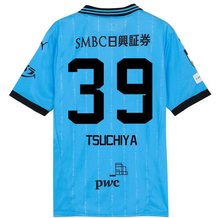 Danxen Kvinnor Kaito Tsuchiya #39 Himmelsblå Svart Hemmatröja Matchtröjor 2025/26 Tröjor T-Tröja