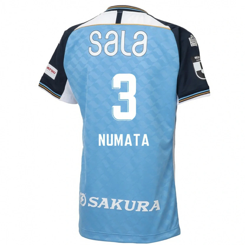 Danxen Kvinnor Taiki Numata #3 Himmelsblå Svart Hemmatröja Matchtröjor 2025/26 Tröjor T-Tröja