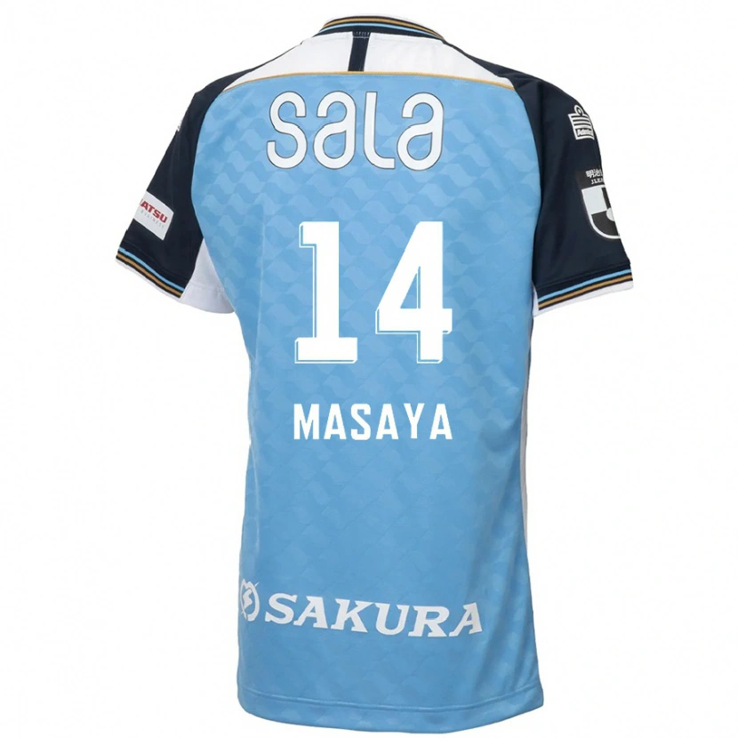 Danxen Kvinnor Masaya Matsumoto #14 Himmelsblå Svart Hemmatröja Matchtröjor 2025/26 Tröjor T-Tröja