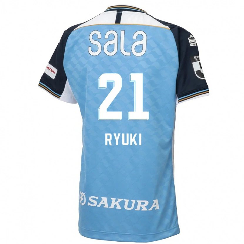 Danxen Kvinnor Ryuki Miura #21 Himmelsblå Svart Hemmatröja Matchtröjor 2025/26 Tröjor T-Tröja