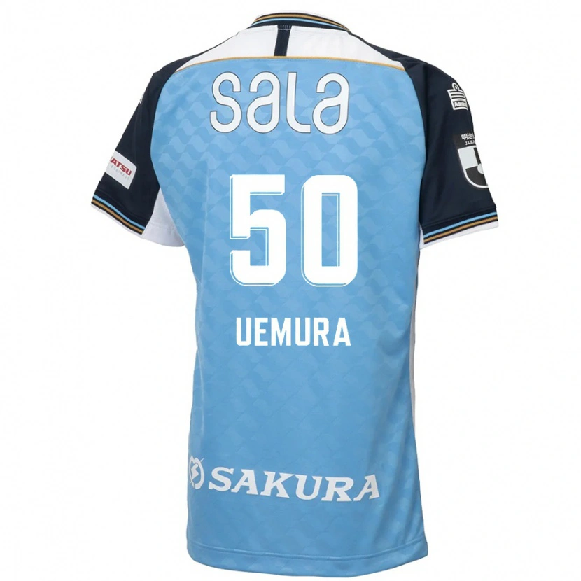 Danxen Kvinnor Hiroto Uemura #50 Himmelsblå Svart Hemmatröja Matchtröjor 2025/26 Tröjor T-Tröja
