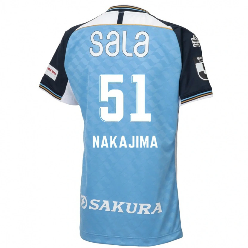 Danxen Kvinnor Keitaro Nakajima #51 Himmelsblå Svart Hemmatröja Matchtröjor 2025/26 Tröjor T-Tröja