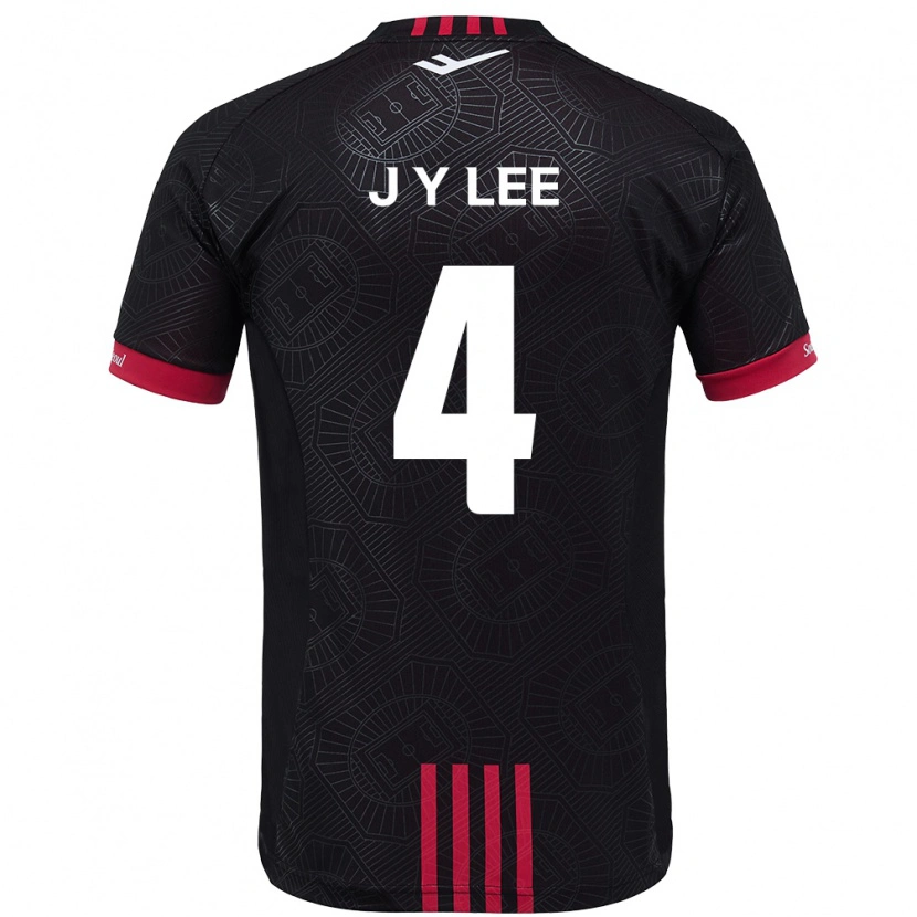 Danxen Kvinnor Young-Jun Lee #4 Vit Svart Hemmatröja Matchtröjor 2025/26 Tröjor T-Tröja