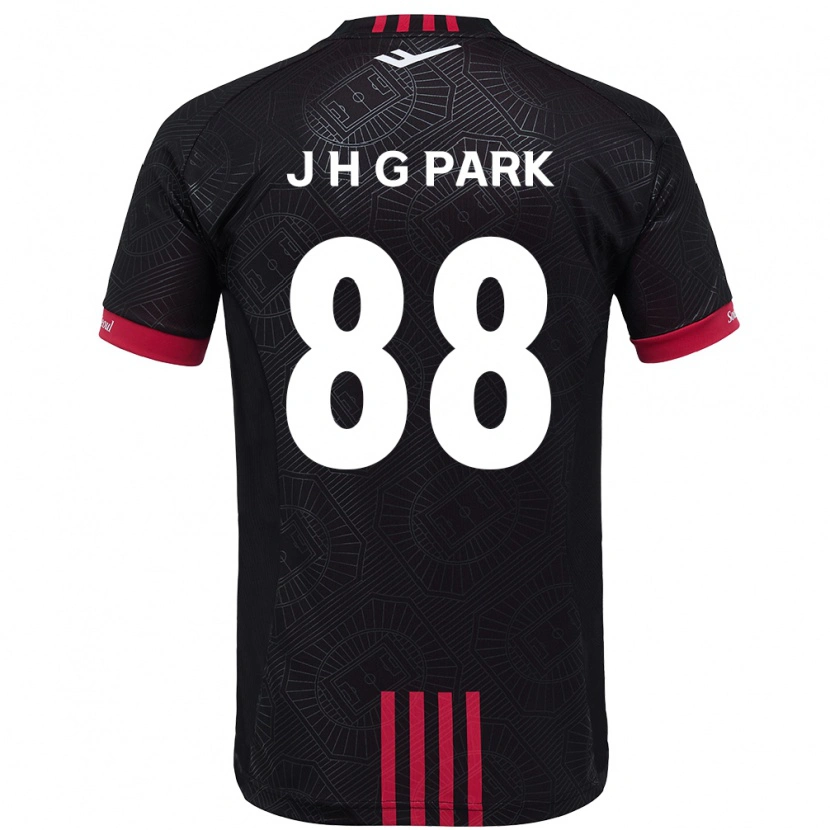 Danxen Kvinnor Jang Han-Gyeol Park #88 Svart Röd Hemmatröja Matchtröjor 2025/26 Tröjor T-Tröja