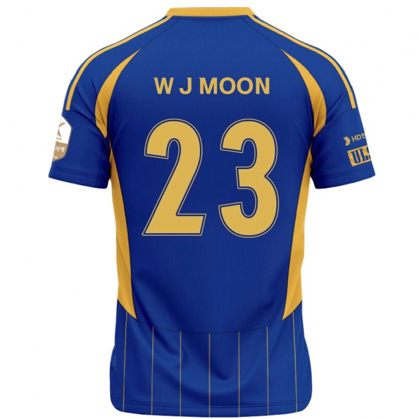 Danxen Kvinnor Ji-Won Moon #23 Kungsblå Gul Hemmatröja Matchtröjor 2025/26 Tröjor T-Tröja