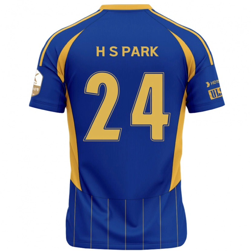 Danxen Kvinnor Hyun-Soo Park #24 Kungsblå Gul Hemmatröja Matchtröjor 2025/26 Tröjor T-Tröja